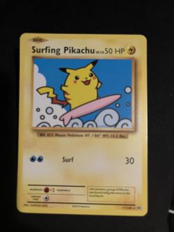 Surfing Pikachu