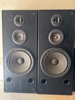 Technics Speakers + Bose Sub-Woofer