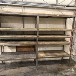 PROFESSIONALLY WELDED SHELVING UNITS 2X