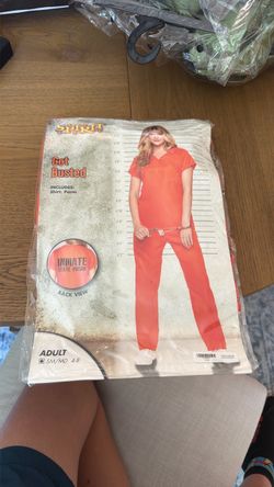 Spirit Halloween Prisoner Costume Adult SM/MD