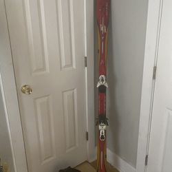 USED good Condition Gold K2 Axis 174cm Downhill Skis