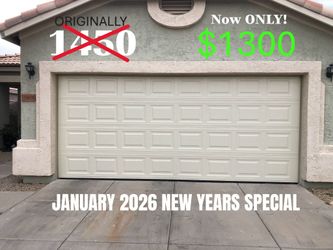 New 16x7 Garage Door January 2026 only!