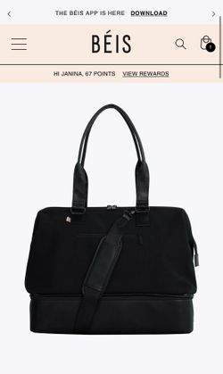 NWT BÉIS The Weekender 