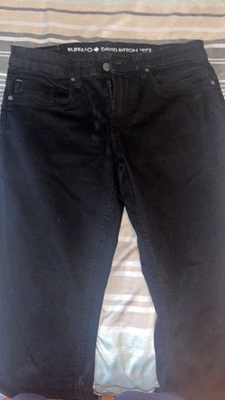 Buffalo David Bitton Black Jeans
