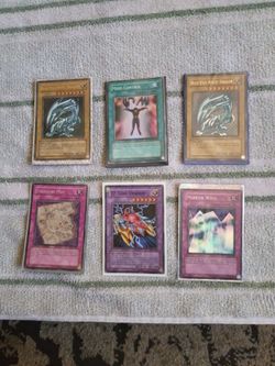 Holographic Yu-Gi-Oh cards