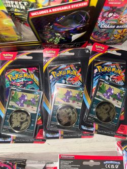 Chaos rising single packs with pin and promo card