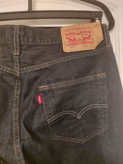 Levi's 501 Dark Wash Jeans.