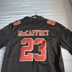 49ers Christian McCaffrey Football Jersey - Mens Size M
