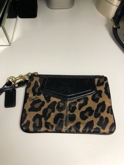 Coach wristlet