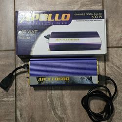 APOLLO HORTICULTURE 600 WATT HPS AND MH AIR COOL TUBE KIT GROW light for Sale in San Bernardino CA OfferUp