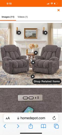 Like new lift assist recliners