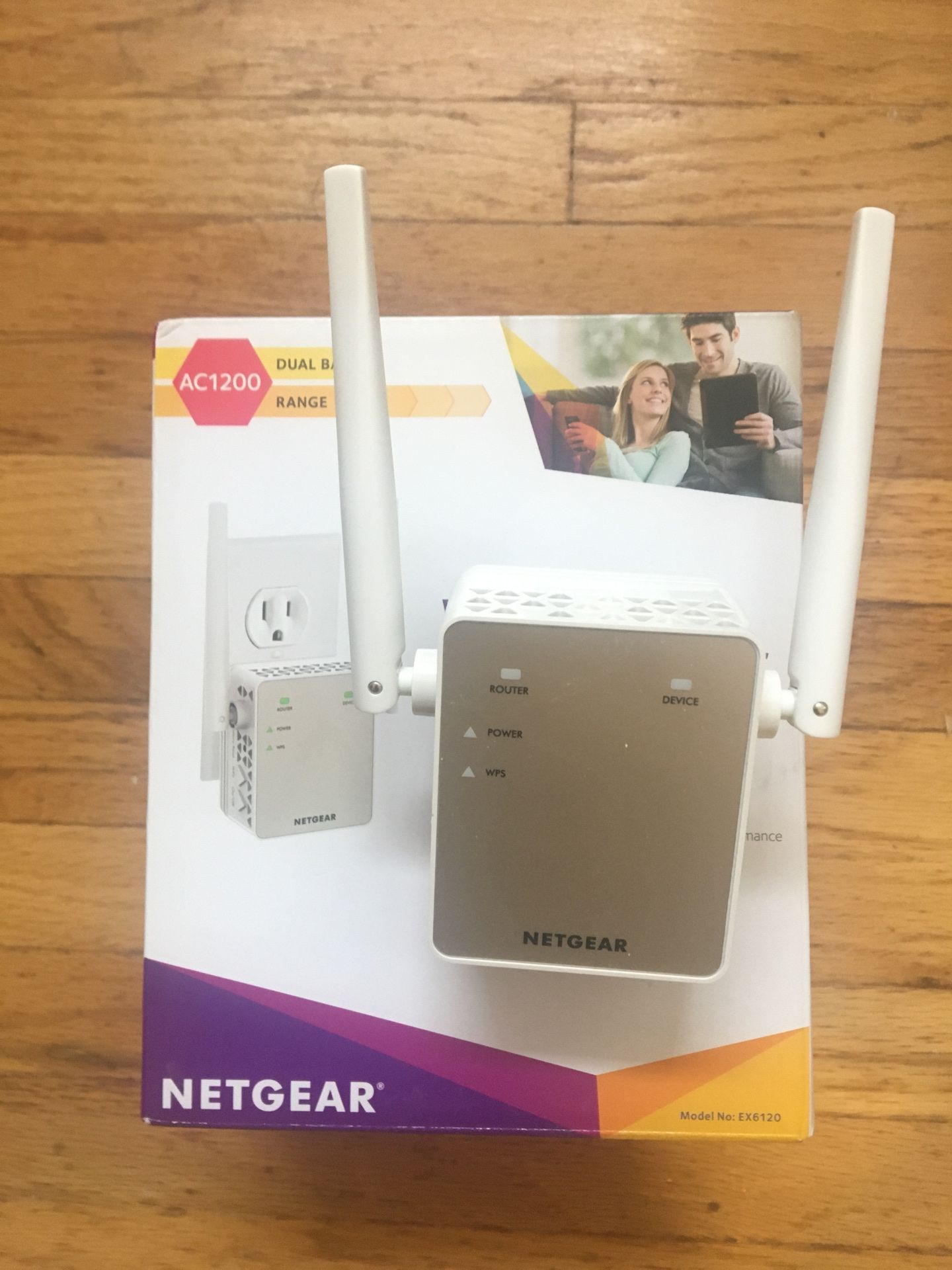 NETGEAR WiFi extender EX 6120