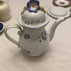 Blue And White Teapot 