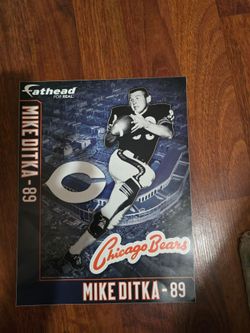 Fathead Mike Ditka #89 Chicago Bears Wall Graphic