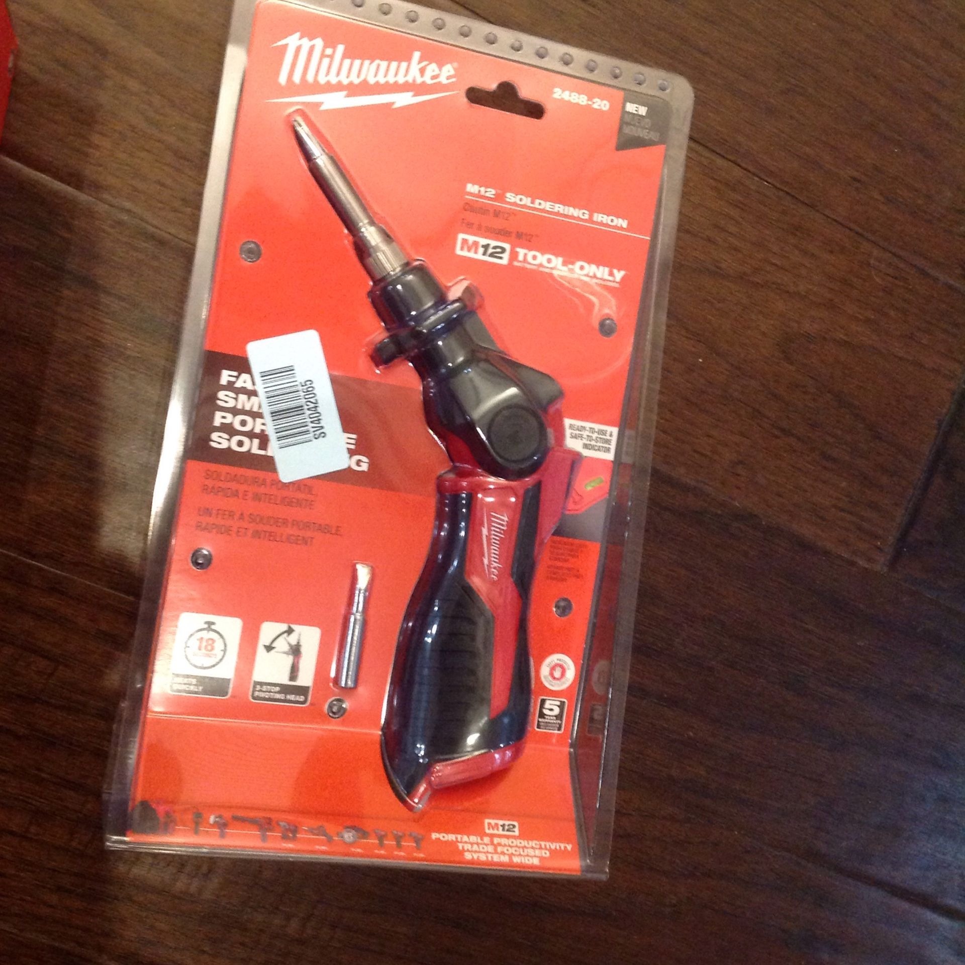 Milwaukee M12 Soldering Iron, Brand NEW!!!  Just $75 Tomorrow, Sealed!! 👍🏽☀️