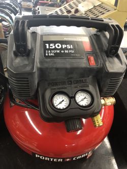 Porter cable 6 gallon compressor