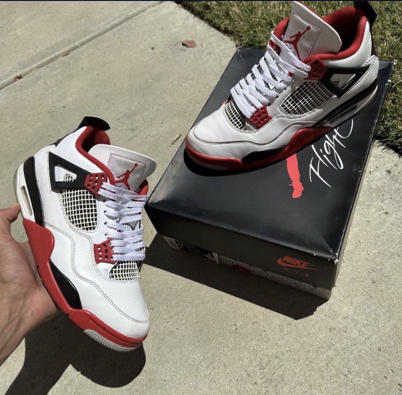 Fire red 4s (2020 release)