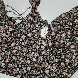 Black Floral Dress