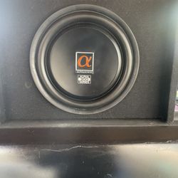 Alphasonik Subwoofer 12 Inch 