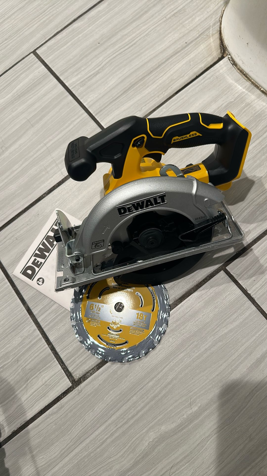 Skill Saw Dewalt Brand New Tool Only