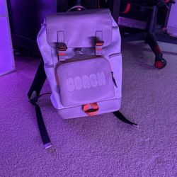 Coack Track Backpack in colorblock signature canvas (not made anymore) 