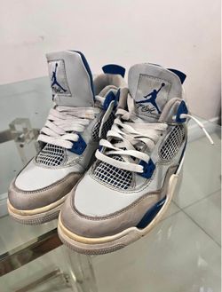 Jordan 4 Retro 'Military Blue Size 6