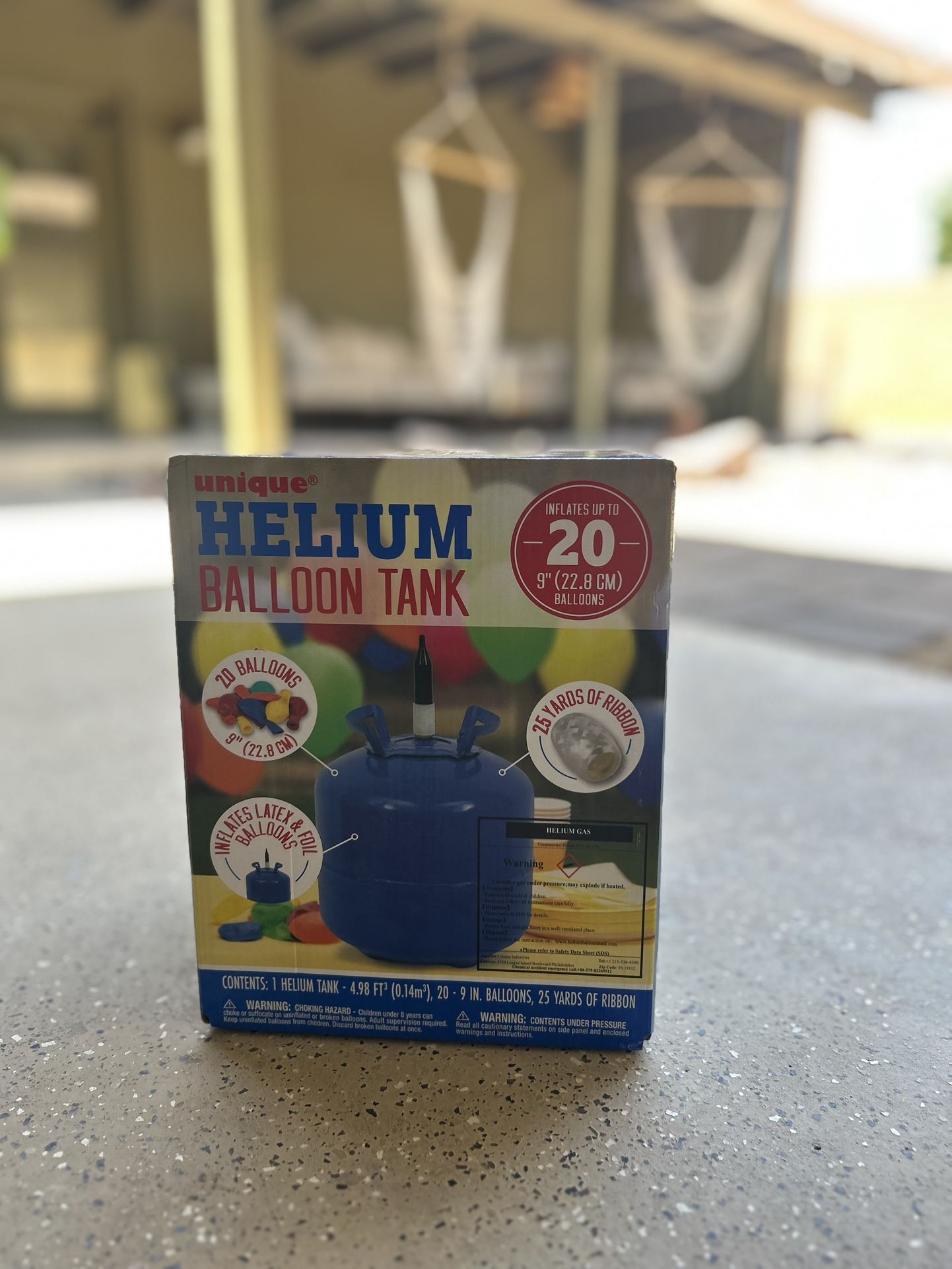 BRAND NEW helium balloon tank kit