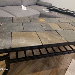 Slate Top Coffee Table