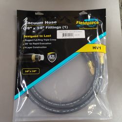 Vacuum Hose - 3/8" x 3/8" (5' Black)