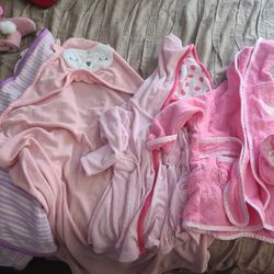 Bath Robe And Towels 6 - 9 M
