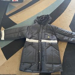 New men’s Refrigiwear parka jacket with hood