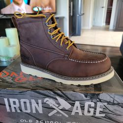 Iron Age Steel Toe Work Boots