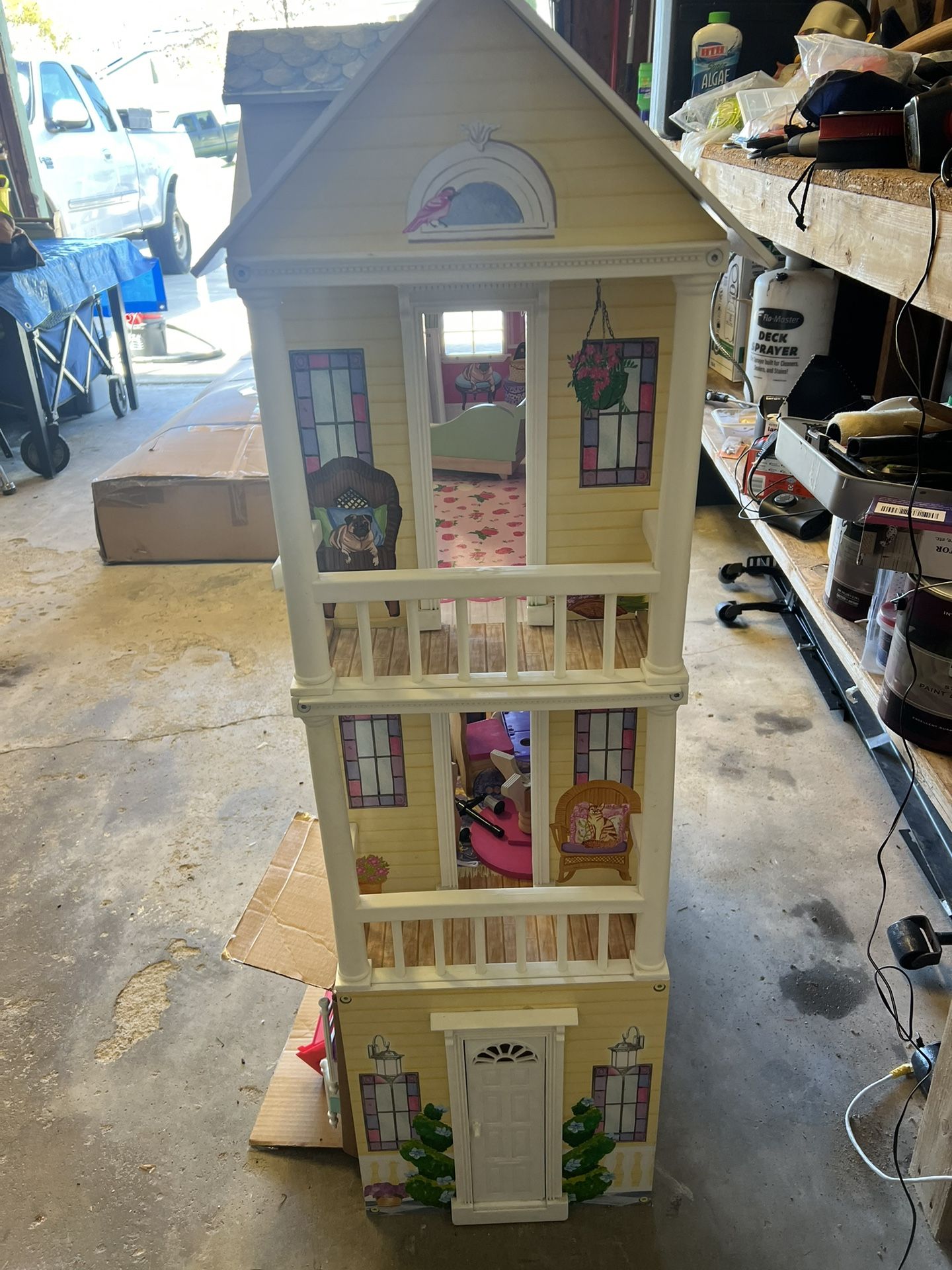 Wooden Dollhouse & Accessories for Sale in Nashua, NH - OfferUp