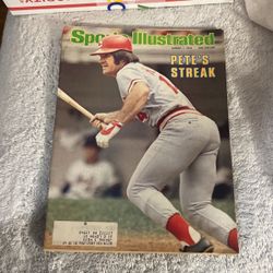 Great Investment ! Sports Illustrated August 7 1978 Pete Rose Hitting Streak ! The GOAT !! Only $4 Each ( 7 Copies To Choose From All VF+ To Mr-mint