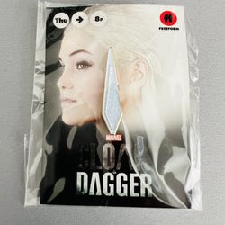 Cloak And Dagger SDCC Pin Dagger Freeform Marvel