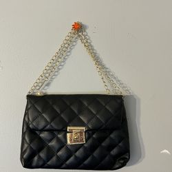 Black And Gold Purse