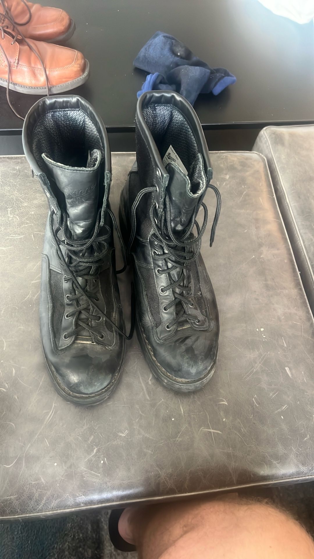 Danner Acadia 8” Black Work Boots – Size 11.5, Gore-Tex, Made in USA