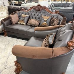 Sofa And Loveseat Sale! O% Interest! No Money Down!