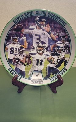 Seahawks Collector Plate