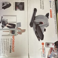 Sunny Smart Magnetic Under Desk Elliptical