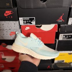 DS Nike Odyssey React Flyknit 2 Teal Tint Sail size 7.5W 6M