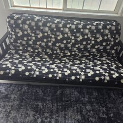Metal Frame Futon Queen: Extra Thick Mattress Pad 