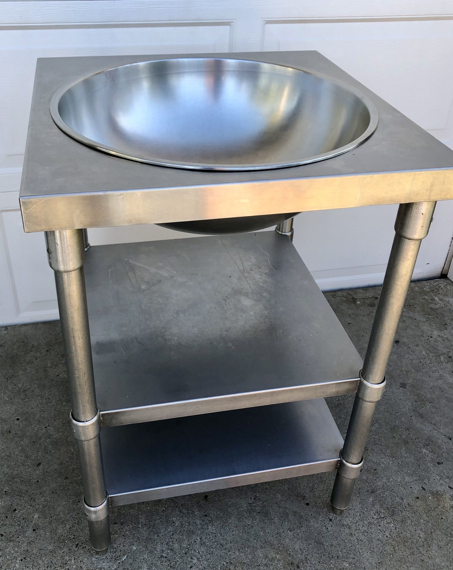 Stainless Steel Table Mixing Bowl