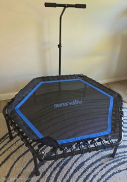 SereneLife 50" Mini Trampoline for Adults - Like New