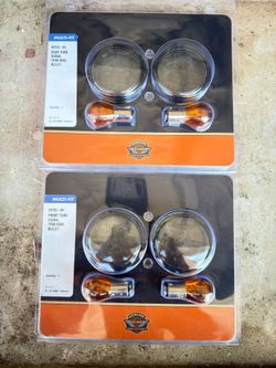 Tinted turn signal lens covers