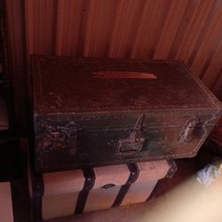 Vintage Army"SKYWAY LUGGAGE COMPANY"Foot Locker