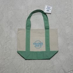 Limited Pastel Trader Joe’s Mini Tote (GREEN) 