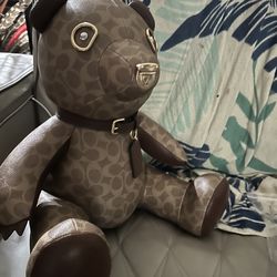 Coach 2026 large Leather bear SOLD OUT new w tags