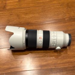 Sony Lens G Master FE 70-200 Mm F2.8 GM OSS