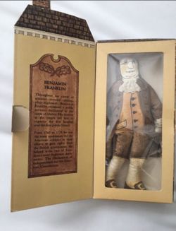 Hallmark Benjamin Franklin doll